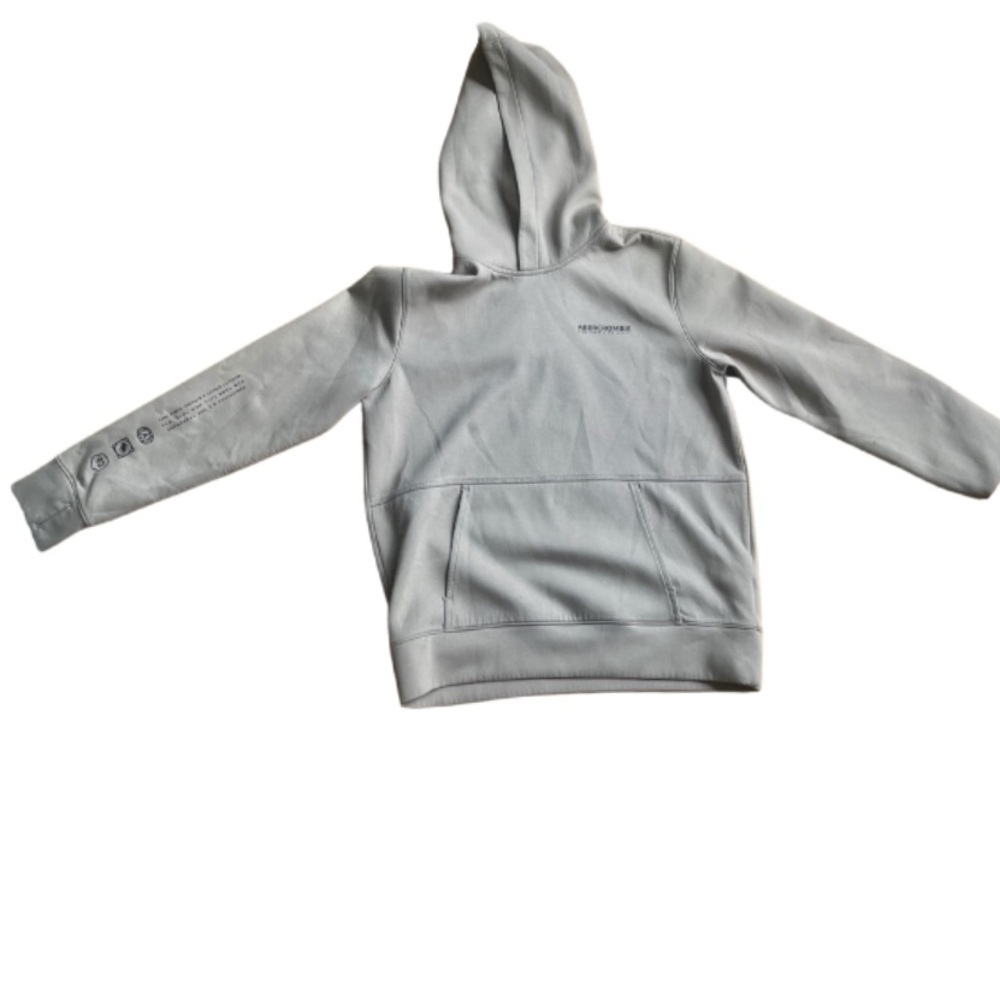 Abercrombie Kids Gray Pullover Hoodie - Picture 3 of 11